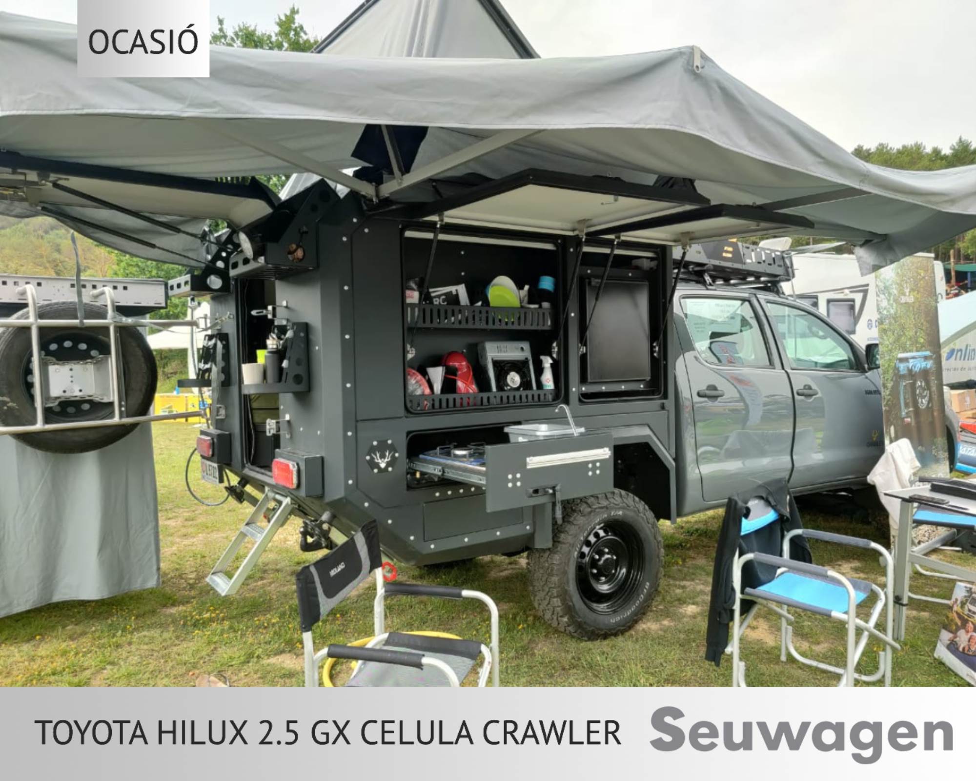 Toyota Hilux GX amb Celula Crawler