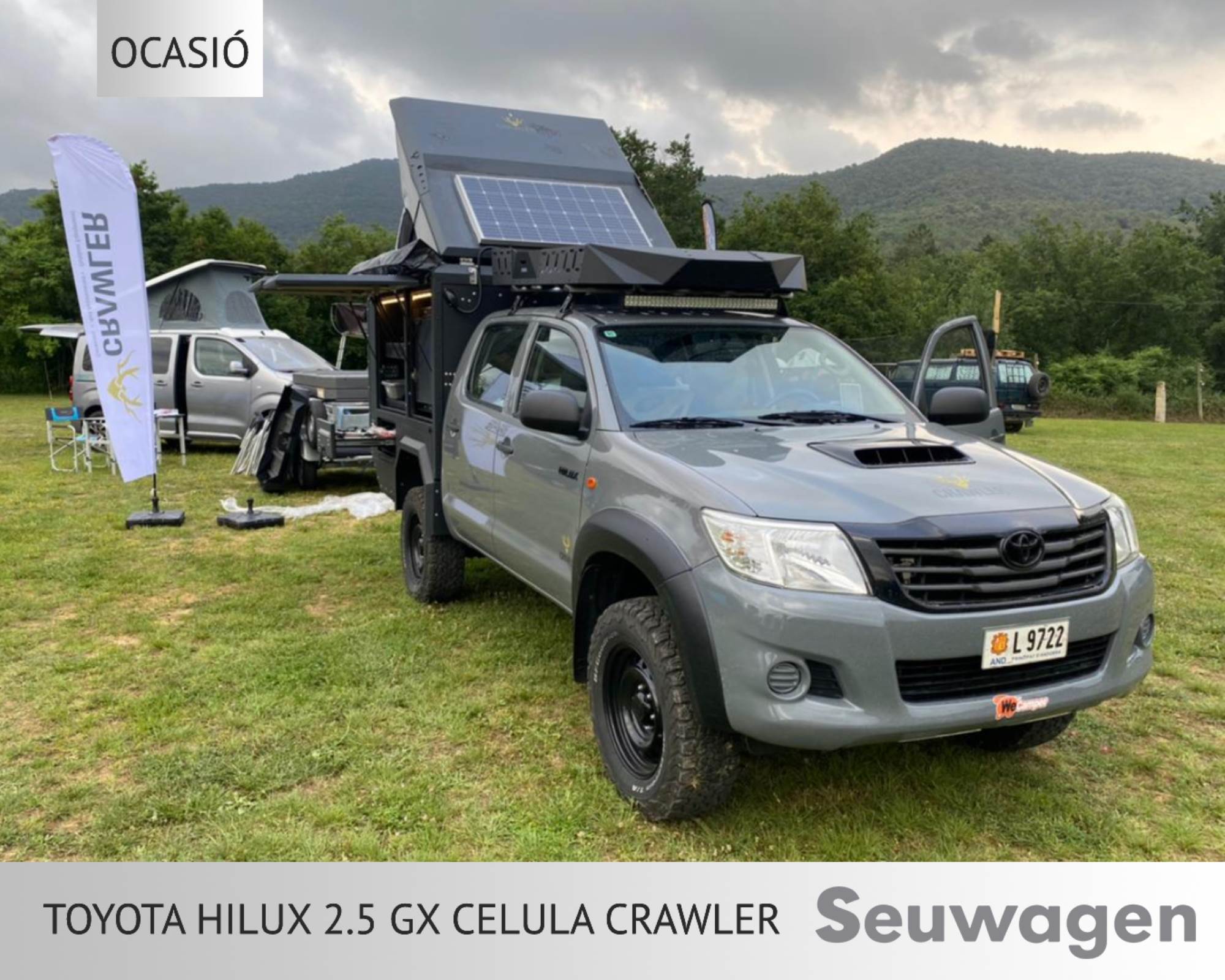 Toyota Hilux GX amb Celula Crawler