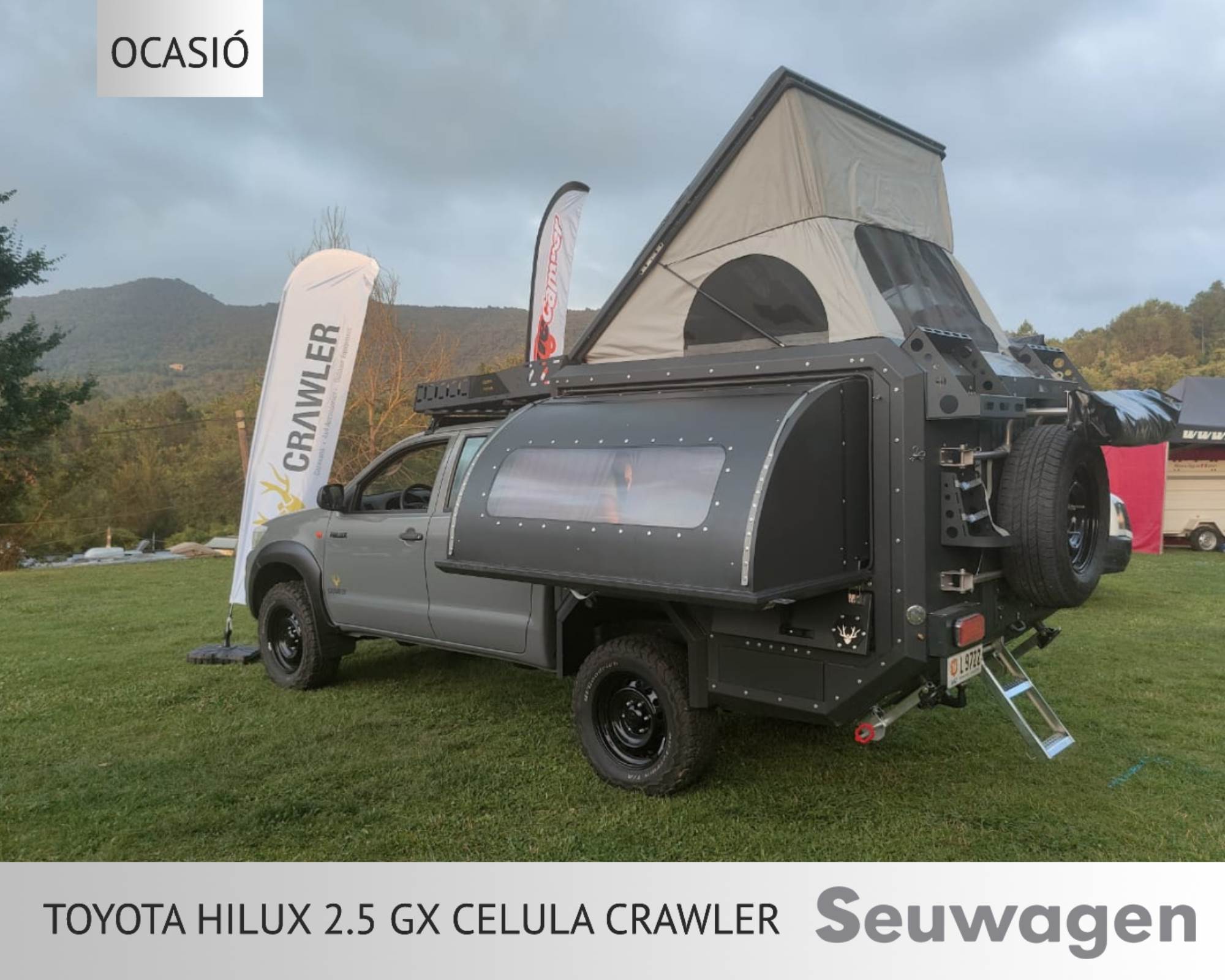 Toyota Hilux GX amb Celula Crawler