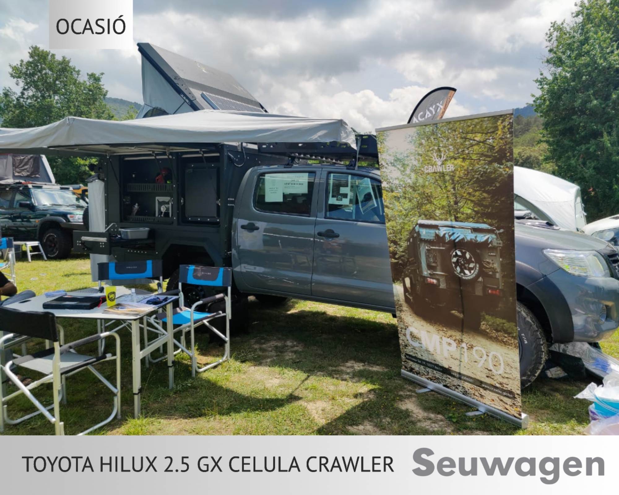 Toyota Hilux GX amb Celula Crawler