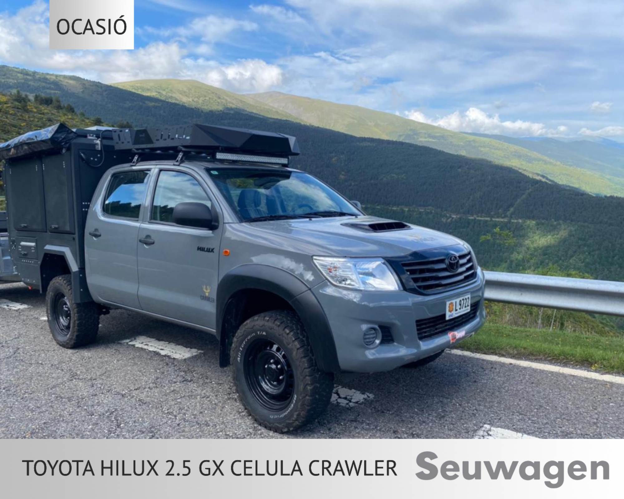 Toyota Hilux GX amb Celula Crawler