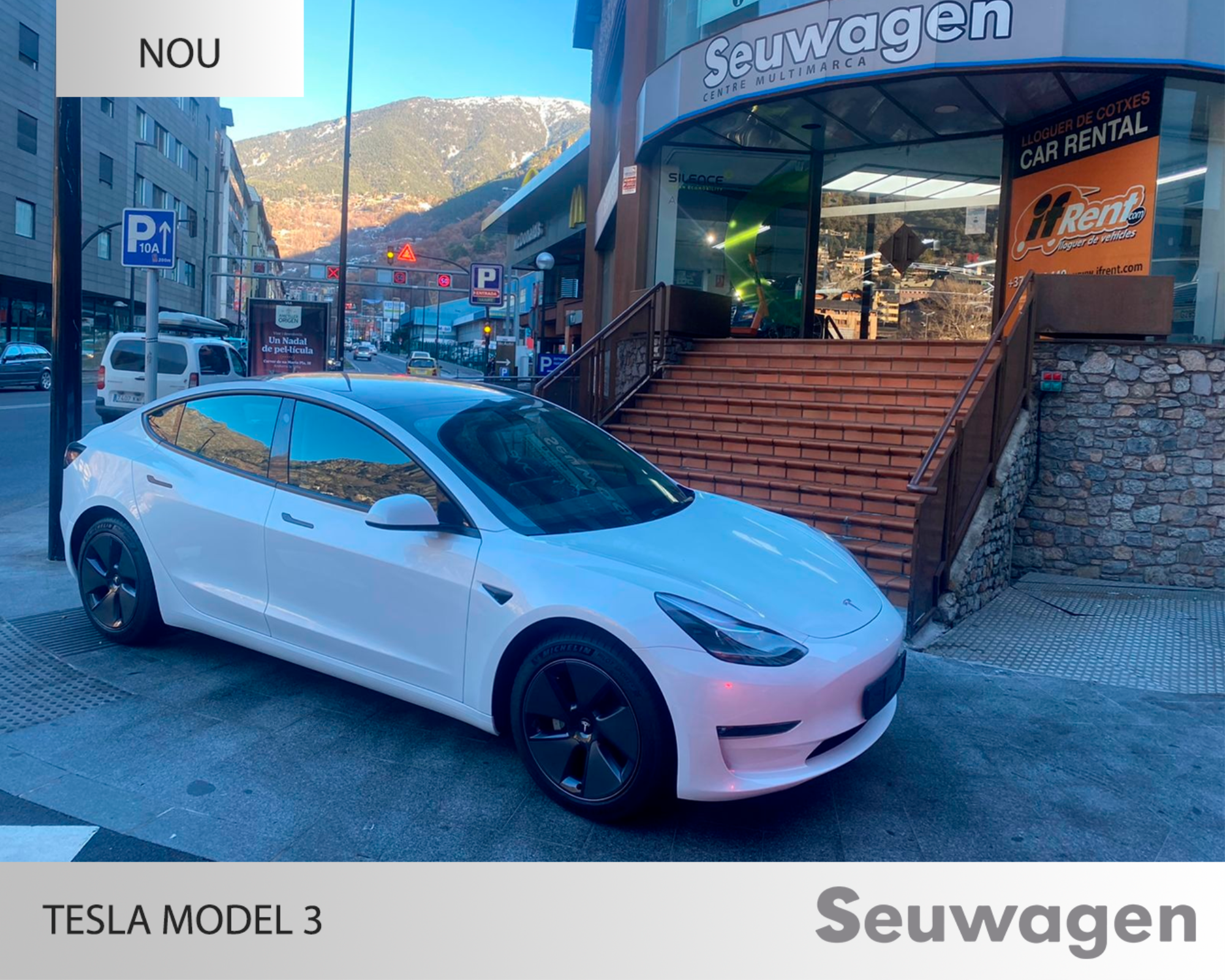Tesla Model 3 renting