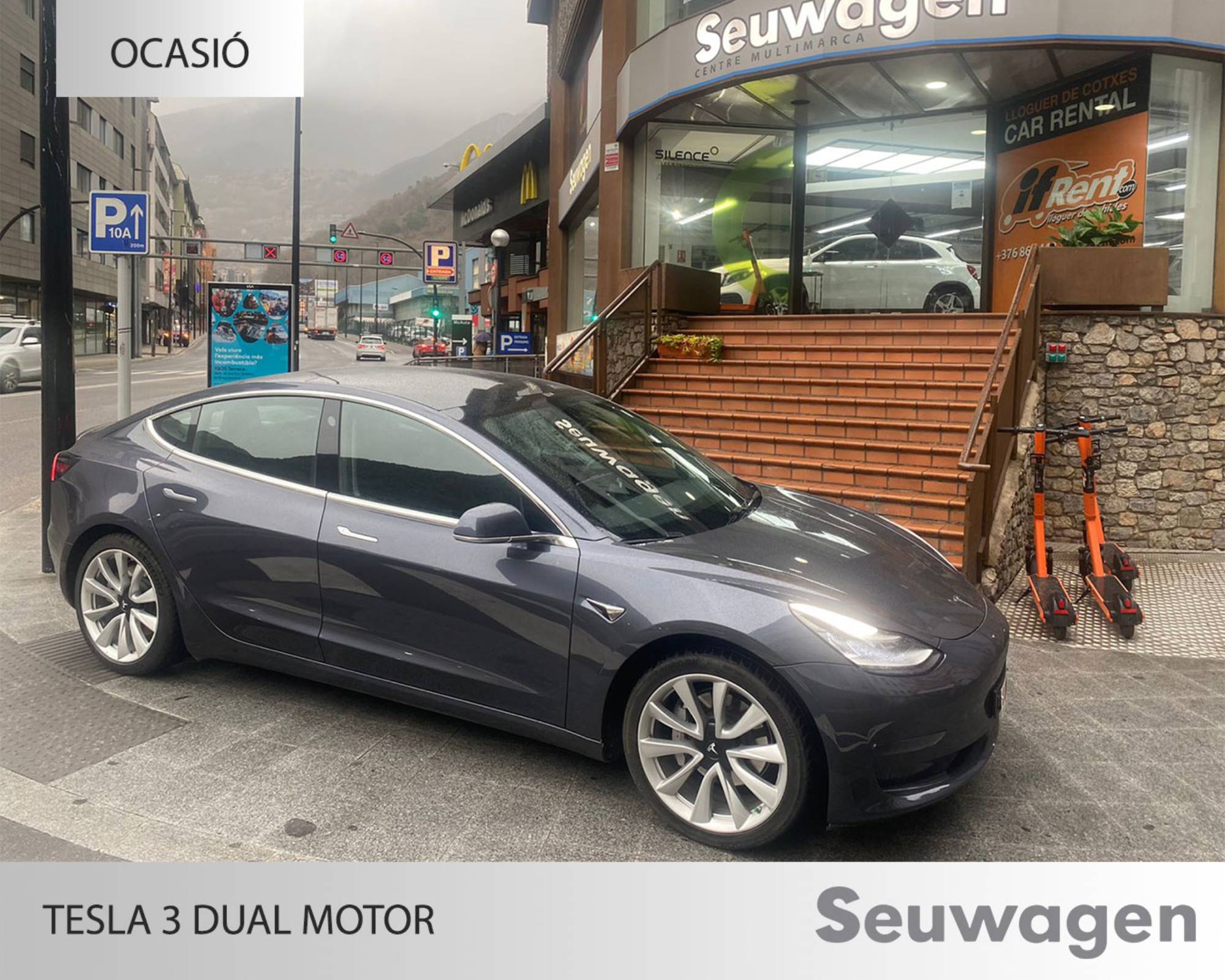 Tesla Model 3 Dual Motor Renting