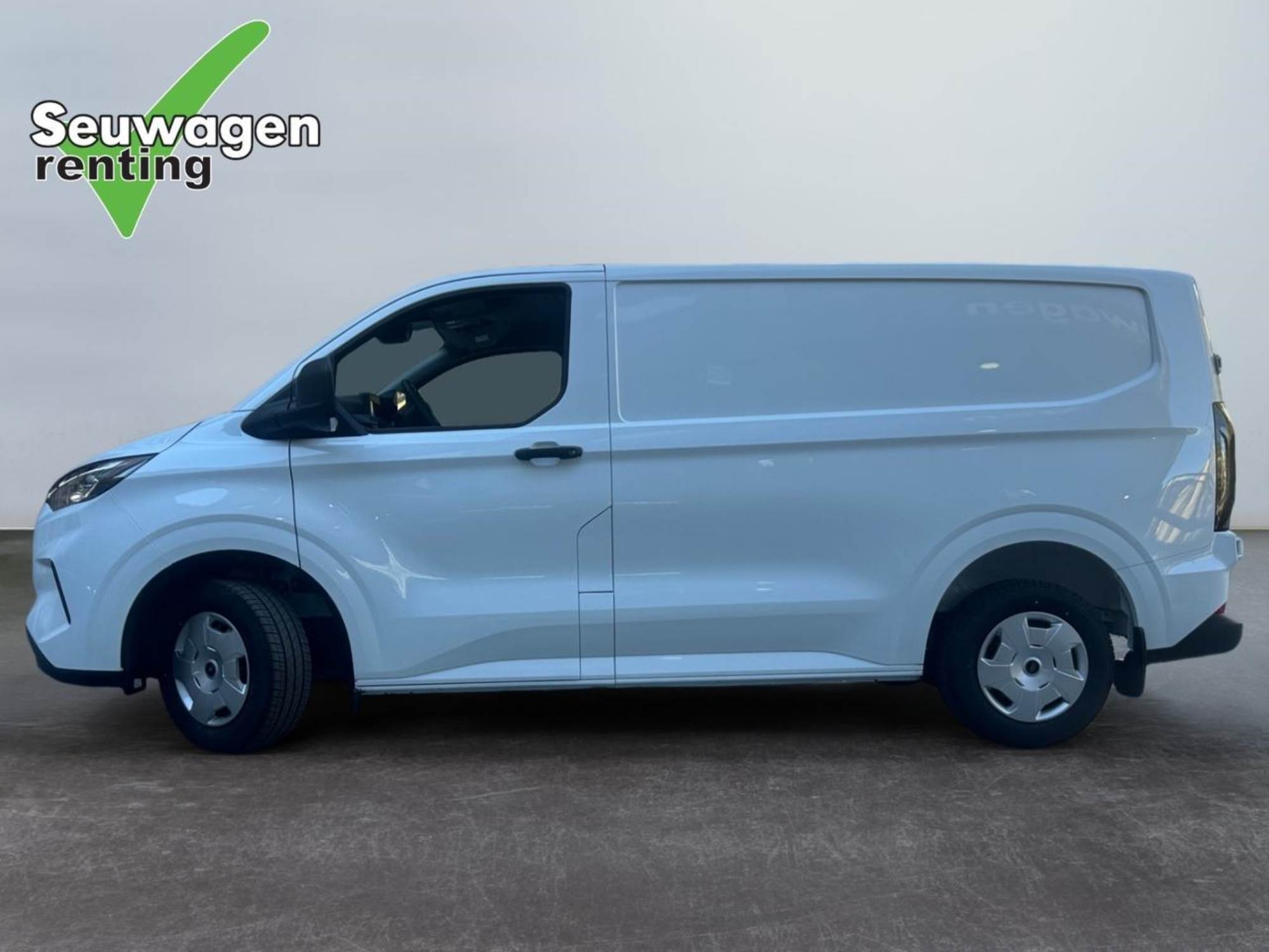 RhinosAutostyling Luxury Quilted Van Seat Covers For Ford Transit Connect – Blue Piping, 2+1 Front Set